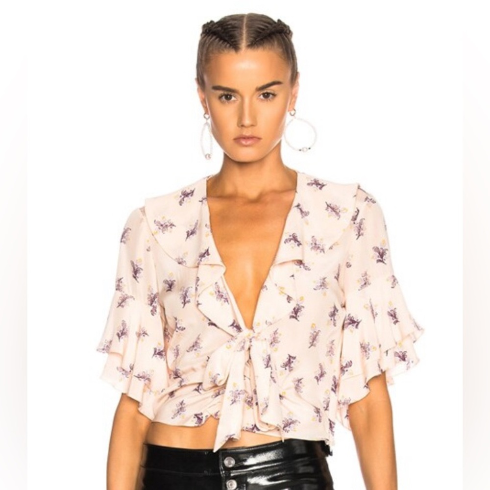 Cinq a sept Ivy Silk top